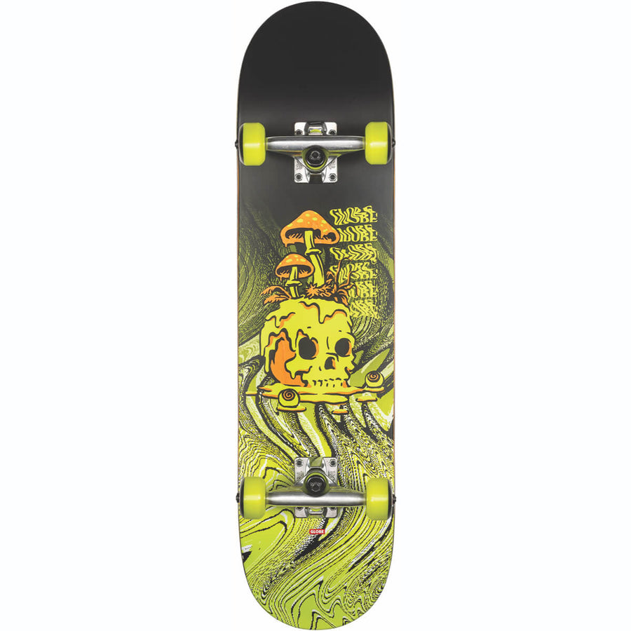 Globe Skateboard G1 Nature Walk Complete Black/Toxic Yellow 8.125'' - [ka(:)rısma] showroom & concept store
