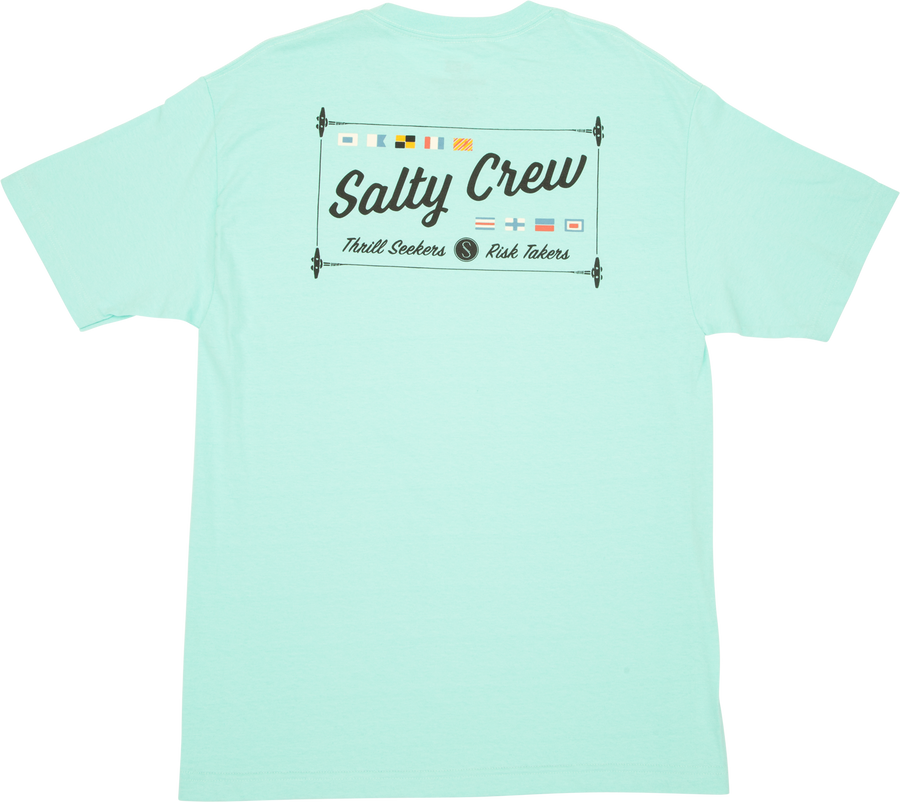 Salty Crew Pierside Standard S/S Tee Sea Foam - [ka(:)rısma] showroom & concept store