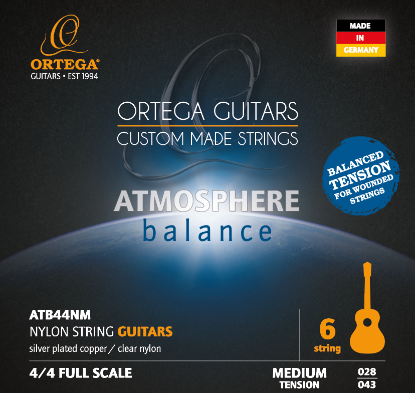 Ortega Guitars Atmosphere Balance Strings Medium - [ka(:)rısma] showroom & concept store