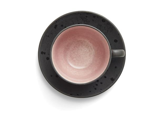 Bitz Set of 4 Cups with Saucers 24cl Stoneware - [ka(:)rısma] showroom & concept store