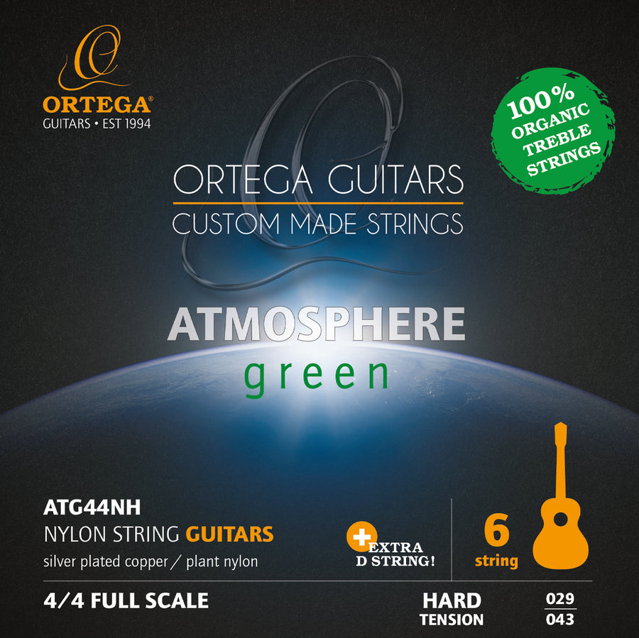 Ortega Guitars Atmosphere Green Strings Hard - [ka(:)rısma] showroom & concept store