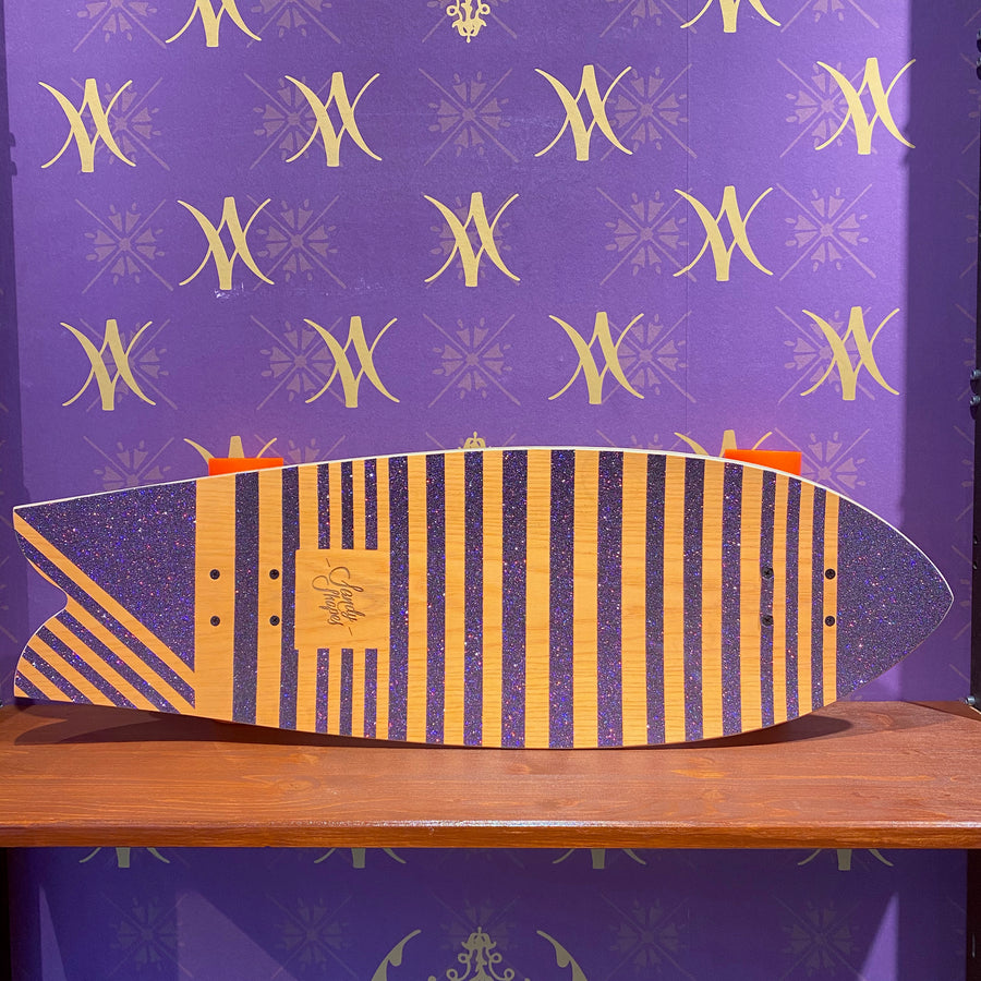Sandy Shapes Tropicale Surfskate Complete 32.0'' x 10.5'' Orange Ash - [ka(:)rısma] showroom & concept store