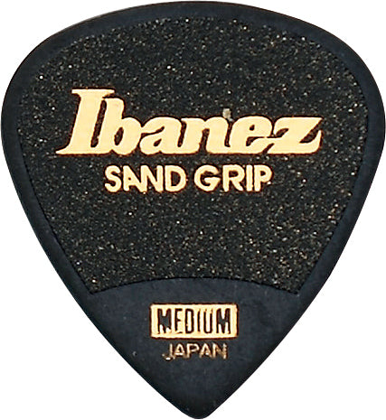 Ibanez Wizard Series Sand Grip Flat Pick Black 6 pcs. - [ka(:)rısma] showroom & concept store