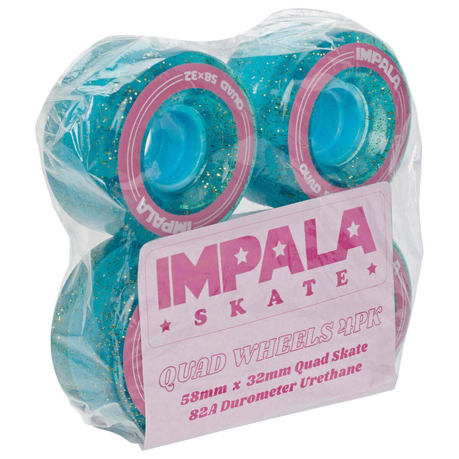 Impala Replacement Wheels 4pk 58mm / 82a Holographic Glitter - [ka(:)rısma] showroom & concept store