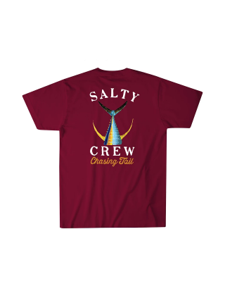 Salty Crew Tailed S/S Tee Burgundy - [ka(:)rısma] showroom & concept store